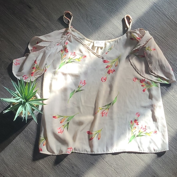 Flowy floral tank top - Picture 2 of 2